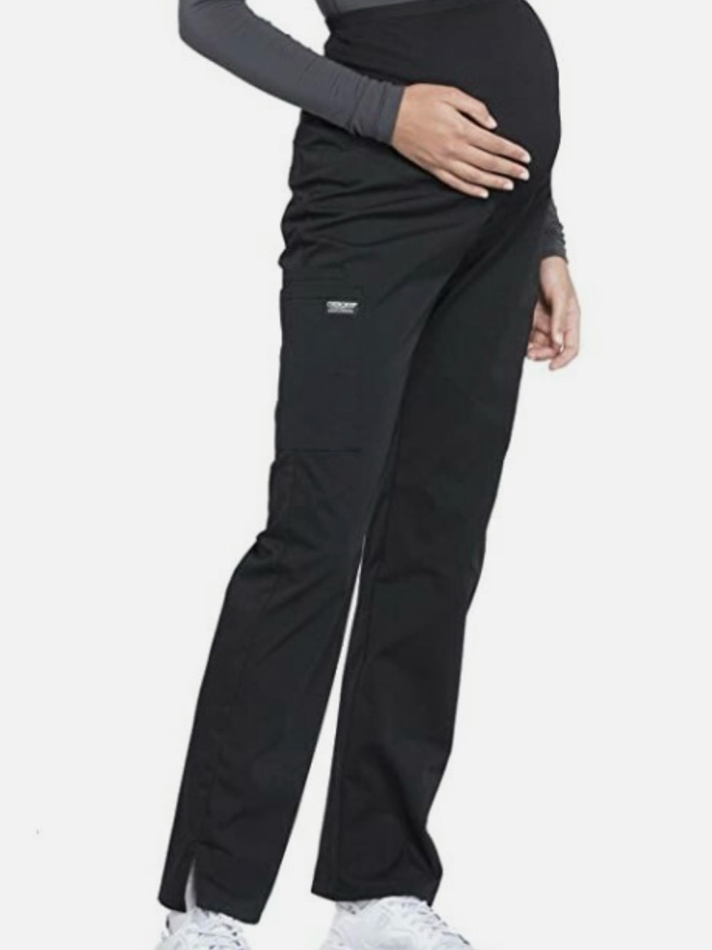 Cherokee Workwear Maternity Scrub Pants - Black